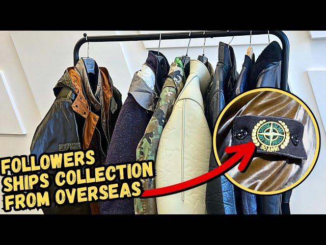 FOLLOWER SHIPS £17,000 STONE ISLAND COLLECTION FOR ME TO REVIEW 