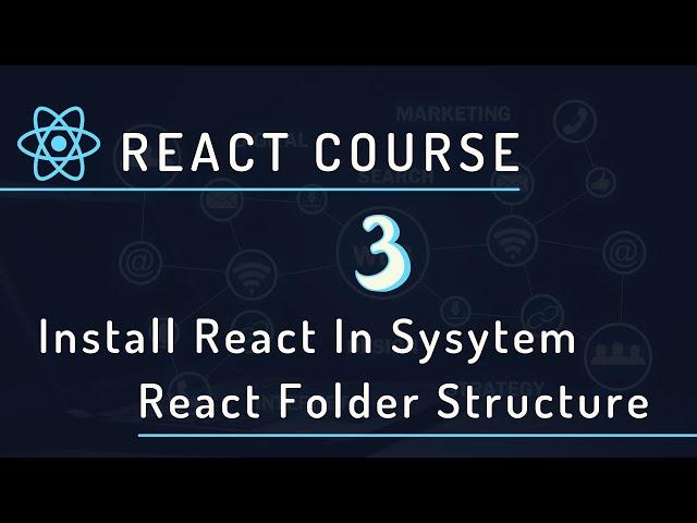 How to install Reactjs and the folder structure