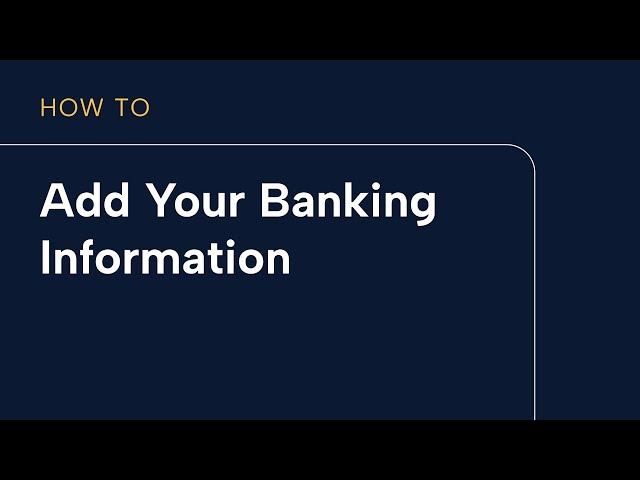 Adding your Bank in Modisoft