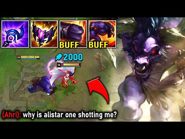 RIOT CREATED A MONSTER WITH THESE AP ALISTAR BUFFS! (HE'S A MID LANER NOW)