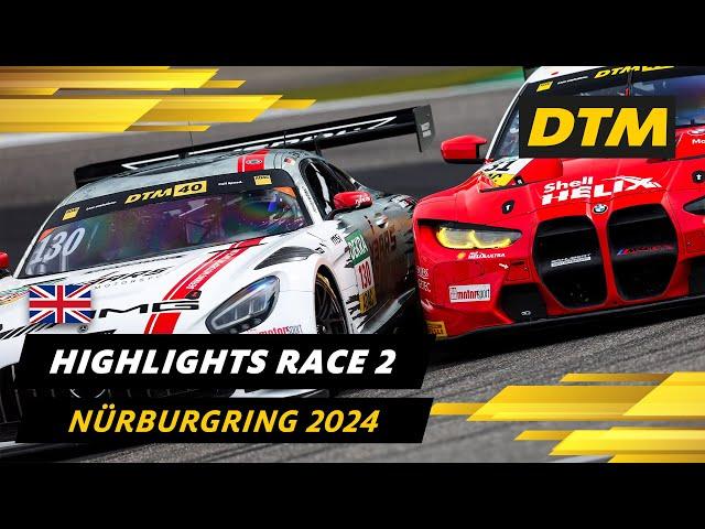 Spins and technical difficulties  | DTM 2024 Highlights | Nürburgring Race 2