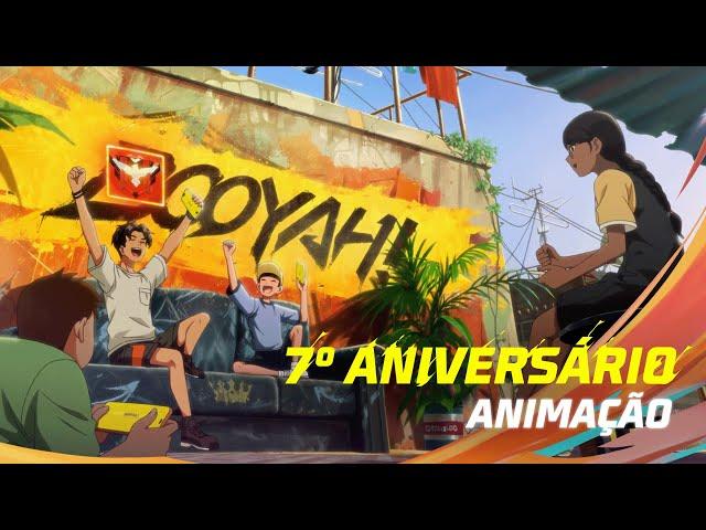 COMEMORE O 7º ANIVERSÁRIO DE FREE FIRE COM A GENTE! l Garena Free Fire