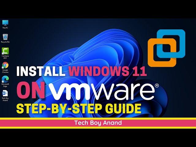 Install Windows 11 on VMware Step-by-Step Guide 2024