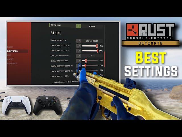 *BEST* Updated Guide for Every Settings - Rust Console Edition (PlayStation/Xbox)