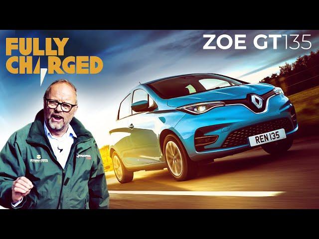 Renault Zoe GT Line R135: Can a Renault charge faster than a Tesla? | Fully Charged