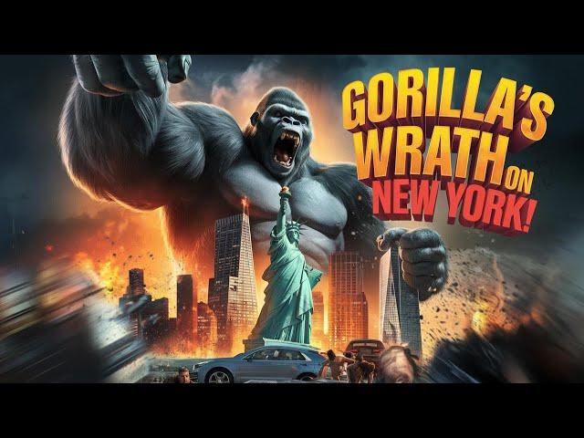 Gorilla in New York City | king kong 2024 | AI Short Film