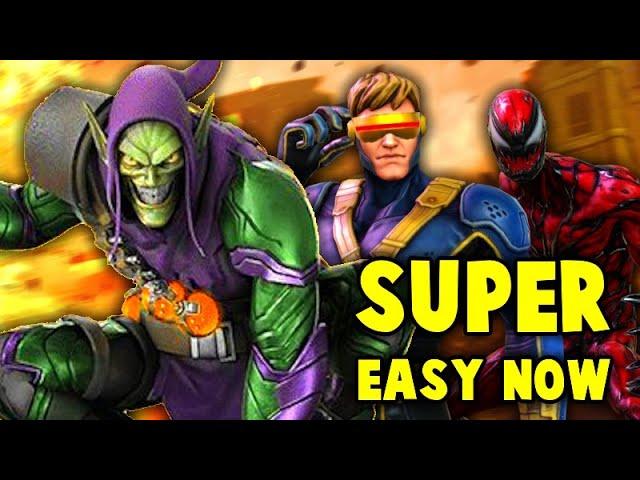 USE THESE NEW META CHARACTERS FOR GREEN GOBLIN TRIALS | DIFFICULTY 8 | MARVEL STRIKE FORCE