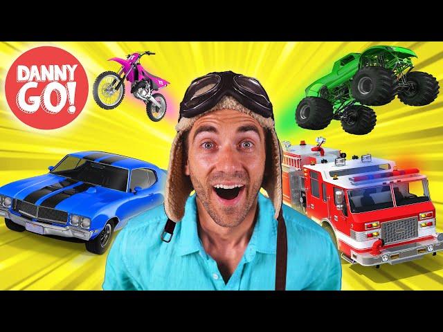 "Drive Drive!" Vehicle Dance Song   | Cars, Trucks, Motorcycles | Danny Go! Songs for Kids