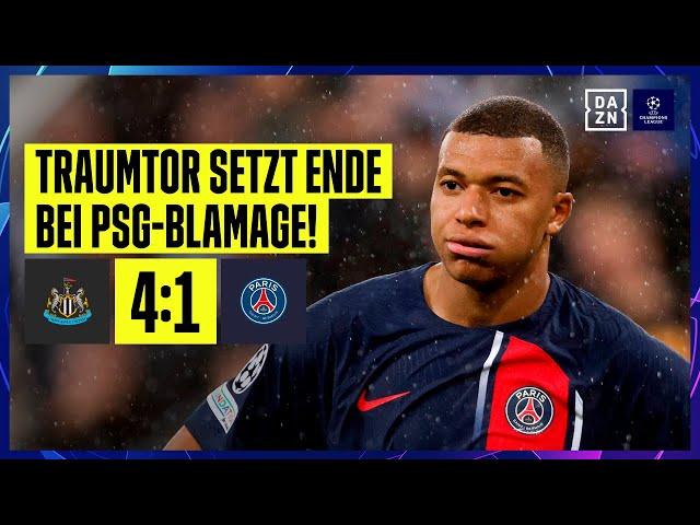 Mbappe & PSG gehen bei Magpies komplett unter: Newcastle United - PSG | UEFA Champions League | DAZN