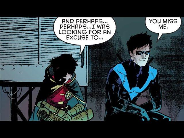 Damian Wayne Misses Nighwing