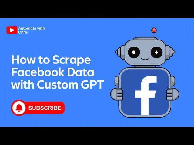 Scrape Facebook Pages & Groups Easily with ChatGPT Custom GPTs