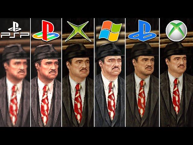 The Godfather | PC vs PS2 vs PS3 vs PSP vs Xbox 360 vs Xbox | Graphics Comparison
