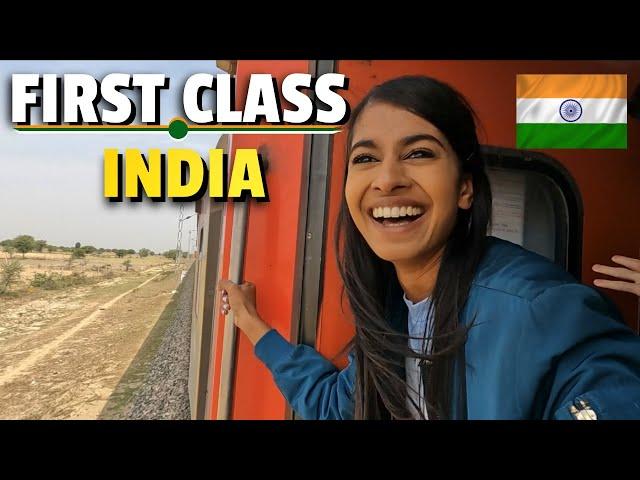 INDIA FIRST CLASS train is not what we expected!  