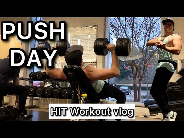 Single Set Training Workout Vlog