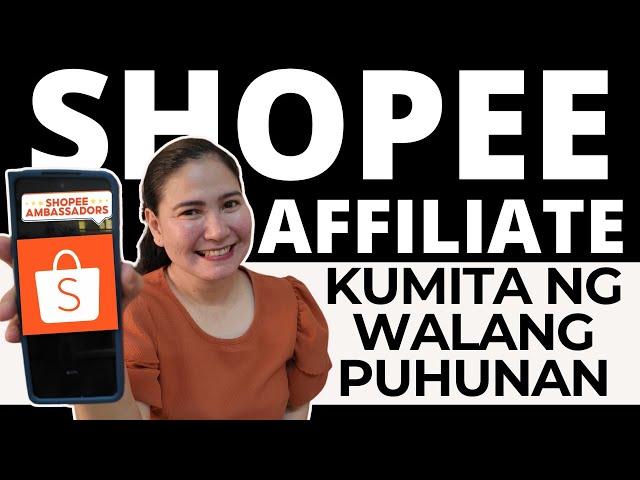 SHOPEE AFFILIATE PROGRAM: How to Join Step by Step  | life of a mompreneur