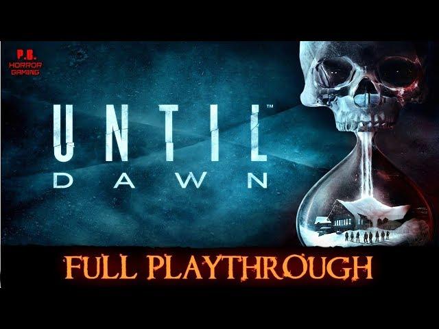 Until Dawn | Full Game | Longplay Walkthrough No Commentary