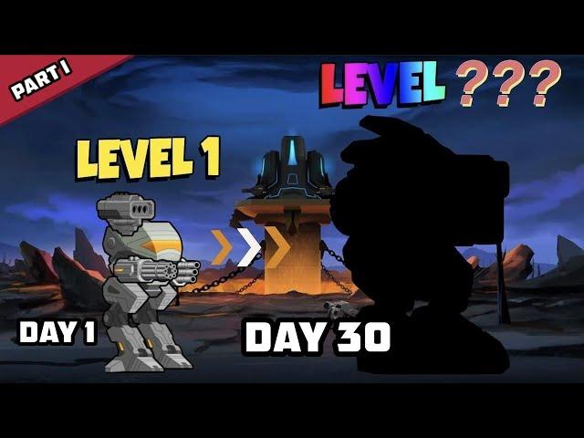 30 Days Challenge Part 1 | What if a top player restarts as a F2P? | Supermechs