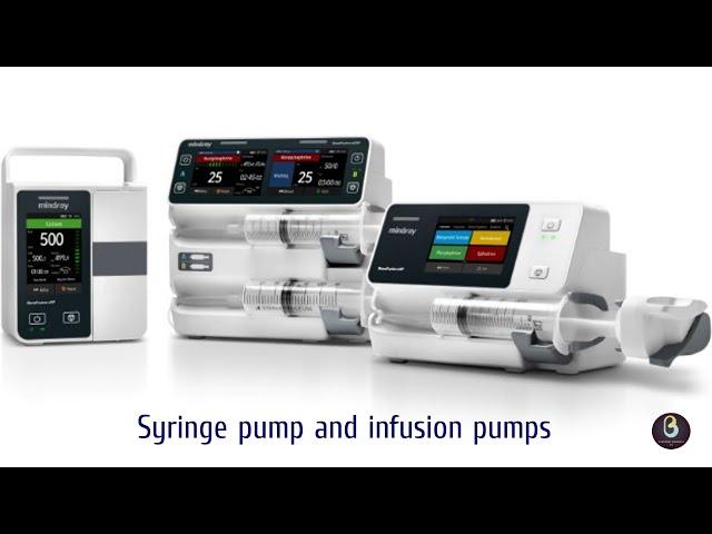 Syringe pumps and infusion pumps | Biomedical Engineers TV |