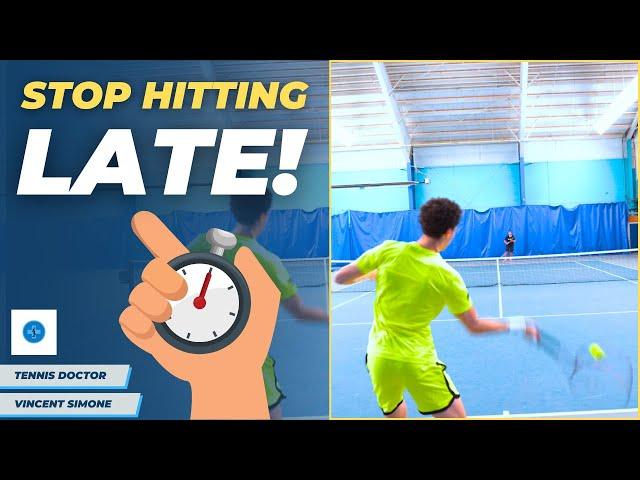 Your FOREHAND Will Be LATE Every Time If You Keep Doing This!