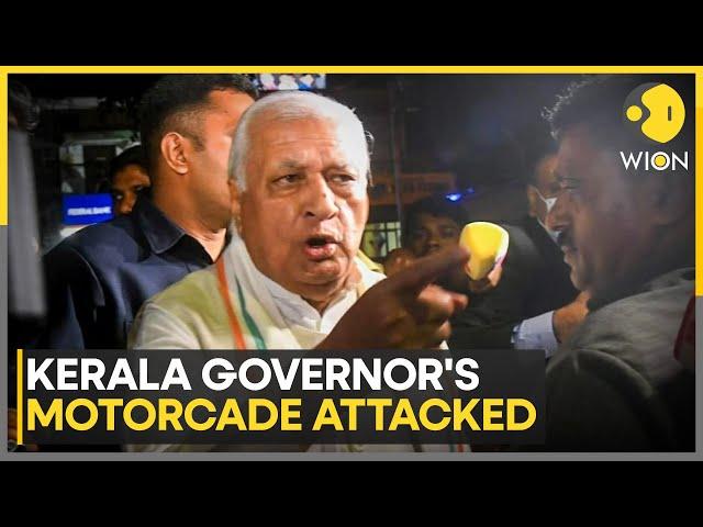 Kerala Governor Arif Mohammed Khan car attacked by SFI activists, he calls them 'criminal' | WION