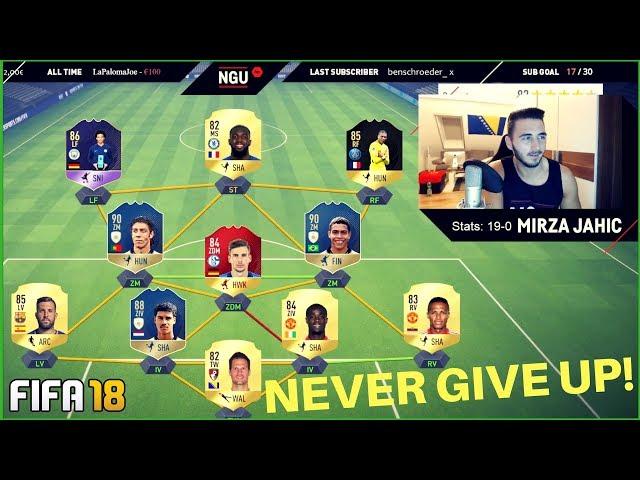 KRASSES COMEBACK IN FUT CHAMPIONS - NEVER GIVE UP! | FIFA 18 WEEKEND LEAGUE