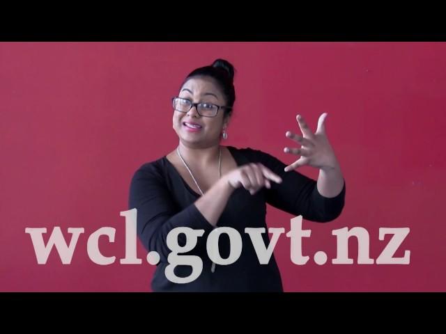 Sign Language - Welcome to Wellington City Libraries!