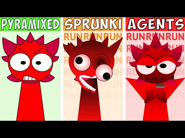 Incredibox Sprunki | ANIMATED Pyramixed VS Sprunki Style VS Agents