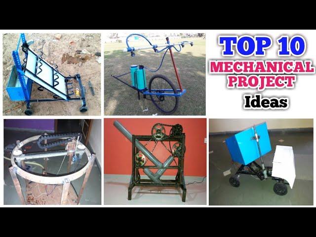 Top 10 Best Mechanical Engineering Projects Ideas For 2020