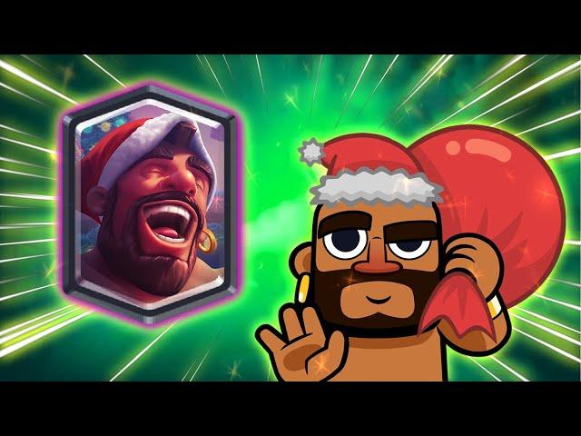 ️ Испытание с Новогодним Всадником На Кабане | ЭМОДЗИ БЕСПЛАТНО | Clash Royale