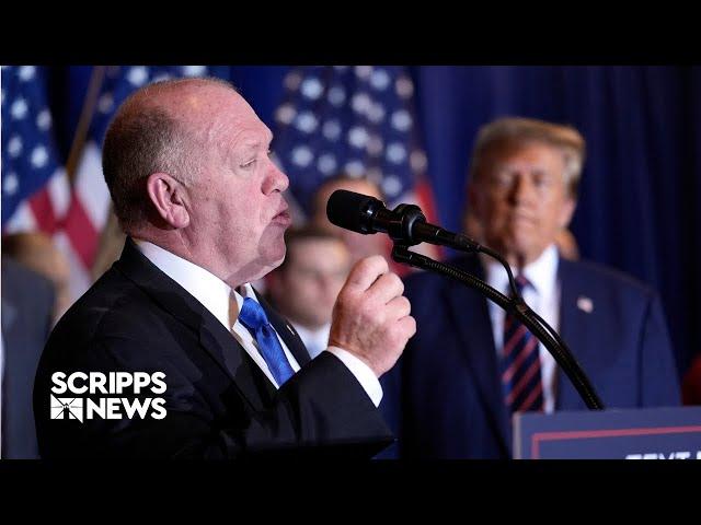 Trump says former ICE director Tom Homan will be his ‘border czar’