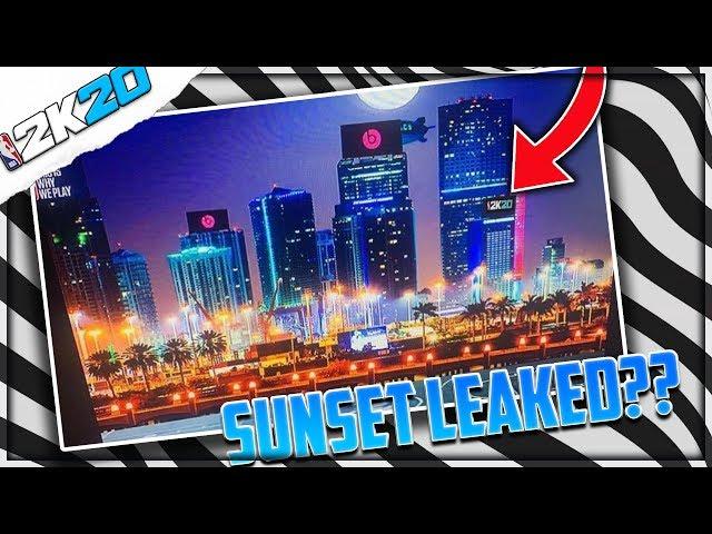 NBA 2k20 - The TRUTH about "Sunset Beach" LEAKED IMAGES! Parks Affiliations BACK?!