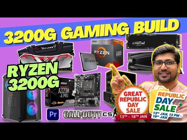 AMD RYZEN 3 3200G PC BUILDGAMING PC BUILD UNDER 20000RYZEN 3 3200G PC BUILD UNDER 20K20K PC BUILD