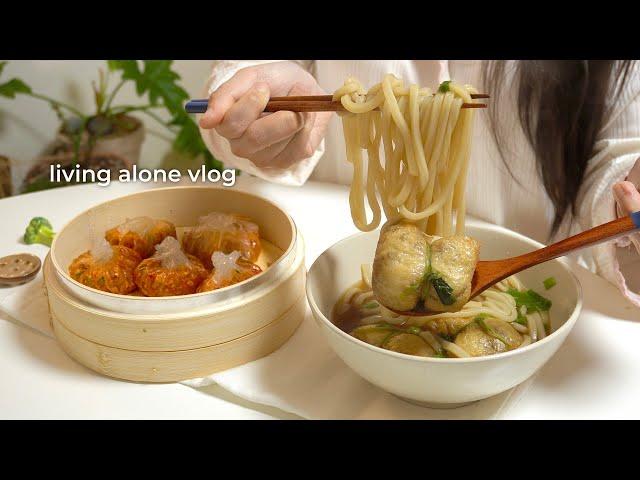 Solo Living in Seoul | trying viral recipes! rice paper croissant, lots of Korean dishes and more!