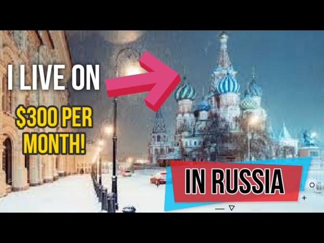 How I live on $300 per month in Russia! Cost of living comparison Russia vs California!