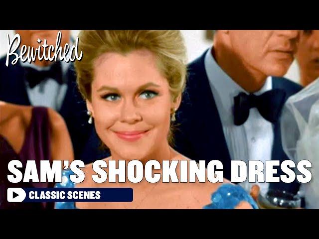 Sam's Dress Causes Quite A Shock! | Bewitched