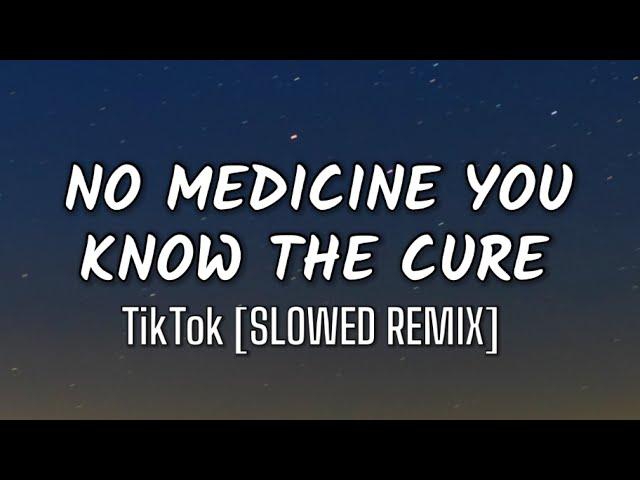 Spooky Black - no medicine you know the cure (Lyrics) (VAGUE003 remix) [TikTok Song slowed]