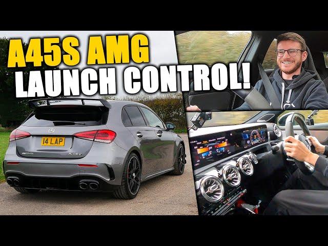 LAUNCH CONTROL in my A45S AMG is NUTS!