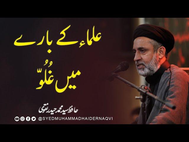 Short Clip | علماء کے بارے میں غُلُوّ | Hafiz Syed Muhammad Haider Naqvi