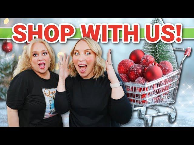 SHOP WITH US! CHRISTMAS DECOR SHOPPING!