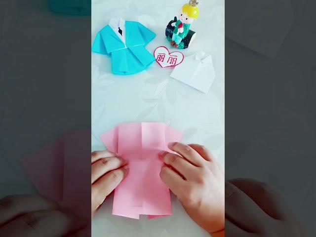 How to make paper shirt | DIY IDEA | paper Shirt #tendingshorts