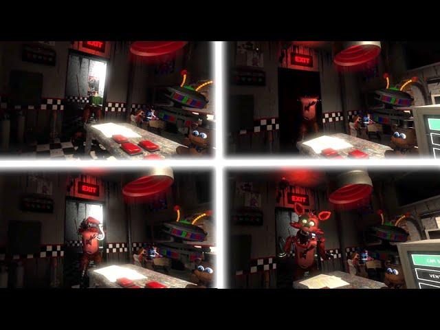 All Foxy Stages/Animations In UCN VR