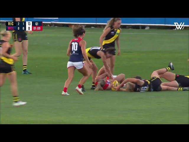 Toyota AFLW Mark of the Year: Round Two winner - Tayla Harris