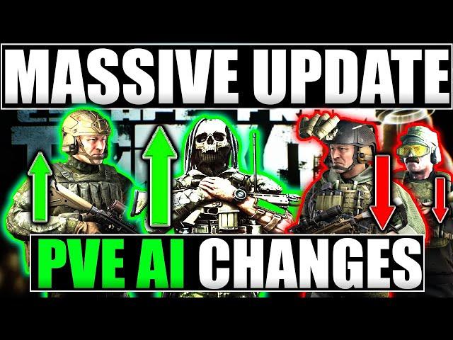 BIGGEST AI UPDATE IN PVE HISTORY! Escape From Tarkov PVE