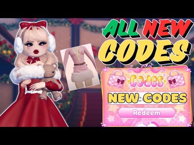 GET *NEW CODES* & *NEW ITEMS* in Christmas UPDATE in Dress to Impress | DTI ROBLOX