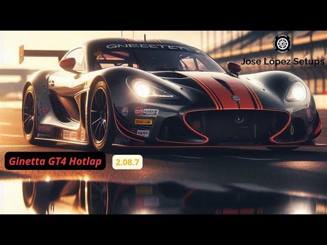 Assetto Corsa Competizione Ginetta GT4  @ Silverstone (2:08.7) + Setup vers 1.12 (LFM BOP)