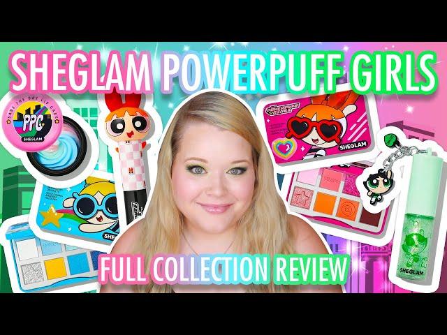 POWERPUFF GIRLS X SHEGLAM FULL COLLECTION REVIEW @sheglam_official