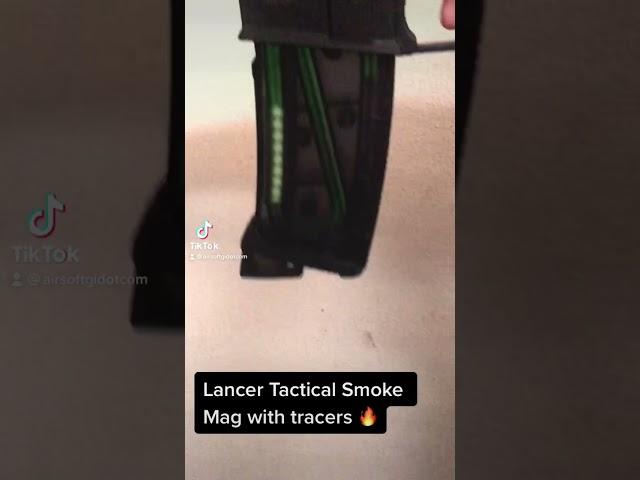 Lancer Tactical High Speed Smoke Mag with Tracers! #shorts #airsoftgi #airsoft #short #tiktok