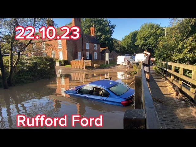 Latest fail at Rufford Ford