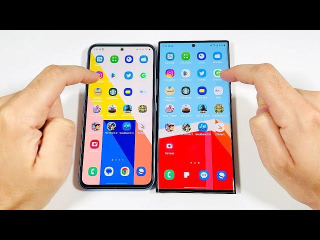 Galaxy A54 vs Galaxy S23 Ultra Speed Test