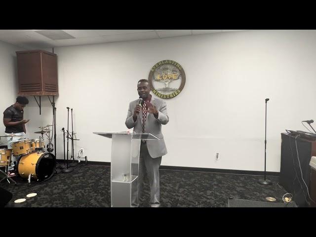 Sunday’s Message: “Anchored in Christ” (District Elder Roy Bacon)